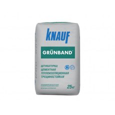 Штукатурка теплоизоляционная Кнауф Грюнбанд (Knauf Grunband) для фасадов, 25кг