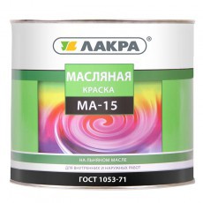 Краска маслянная МА-15 Салатовая 25кг Лакра