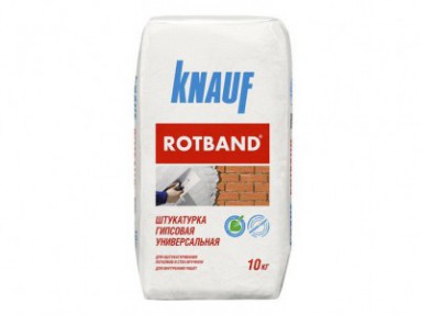 Штукатурка гипсовая универсальная Кнауф Ротбанд (Knauf Rotband), 10кг