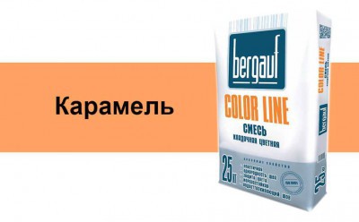Кладочная смесь Бергауф Колор Лайн (Bergauf Color Line) карамель, 25кг