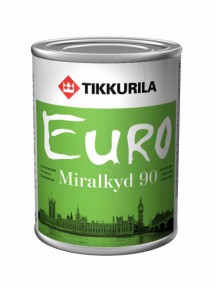 Краска алкидная Миралкид 90 База С 0,9л универсальная высокоглянцевая Тиккурила