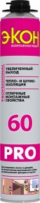 Пена монтажная Экон 60 Профи всесезонная, 750мл