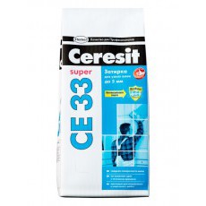 Затирка Церезит CE33 Супер (Ceresit CE33 Super) №46 (карамель) для швов 2-5мм, 2кг