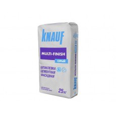 Шпаклевка цементная Кнауф Мультифиниш (Knauf Multi-Finish) серая, 25кг