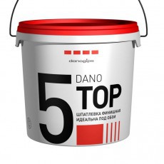Шпаклевка финишная ДаноТоп-5 (DanoTop-5) белая 3,5л, 5,6кг