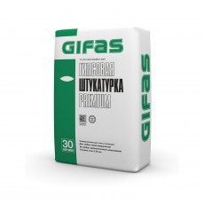 Штукатурка гипсовая Гифас Премиум (Gifas Premium) от 3мм, без шпаклевания, 30кг