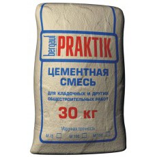 Цементная смесь для кладочных и общестроительных работ Бергауф Практик М-100 (Bergauf Praktik М-100), 30кг