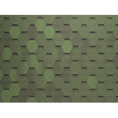 Черепица Нордленд Нордик зеленый с отливом (3,45м2/уп)
