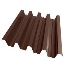 Профлист полиэстр шоколад Н60 902/845*0,65 RAL 8017