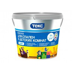 Краска для детских комнат и спален ПРОФИ A 0,9л ТЕКС (18шт/уп) глубокоматовая