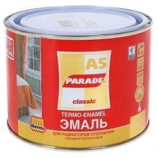 Эмаль Парад (Parade) А5 база А белая полуматовая, 0,45л