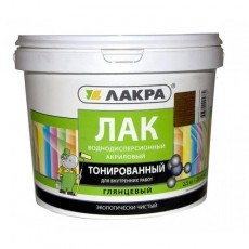 Лак тонированный бесцветный 2,5кг ВД Лакра (1шт/уп, 144шт/пал) Лак тонированный бесцветный 2,5кг ВД Лакра (1шт/уп, 144шт/пал)