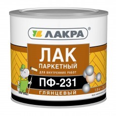 Лак ПФ-231 паркетный 1,8кг Лакра (6шт/уп, 252шт/пал) Лак ПФ-231 паркетный 1,8кг Лакра (6шт/уп, 252шт/пал)