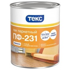 Лак паркетный ПФ-231 УНИВЕРСАЛ бесцв гл 0,8кг ТЕКС (14шт/уп) Лак паркетный ПФ-231 УНИВЕРСАЛ бесцв гл 0,8кг ТЕКС (14шт/уп)